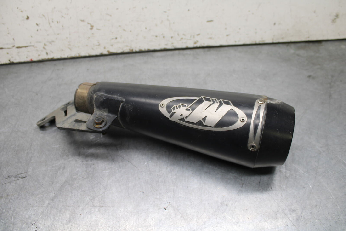 08-09 SUZUKI GSXR600 M4 EXHAUST PIPE MUFFLER SLIP ON CAN SILENCER BB728