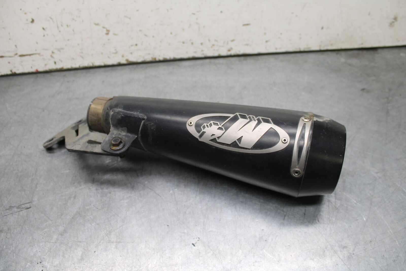 08-09 SUZUKI GSXR600 M4 EXHAUST PIPE MUFFLER SLIP ON CAN SILENCER BB728