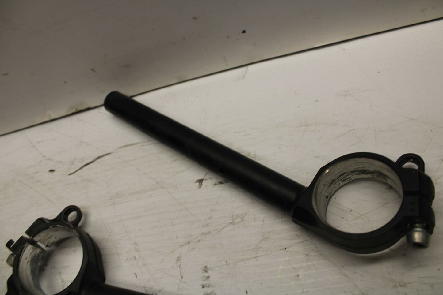 07-08 KAWASAKI NINJA ZX6R LEFT RIGHT CLIP ON ONS HANDLEBARS PAIR SET BB274