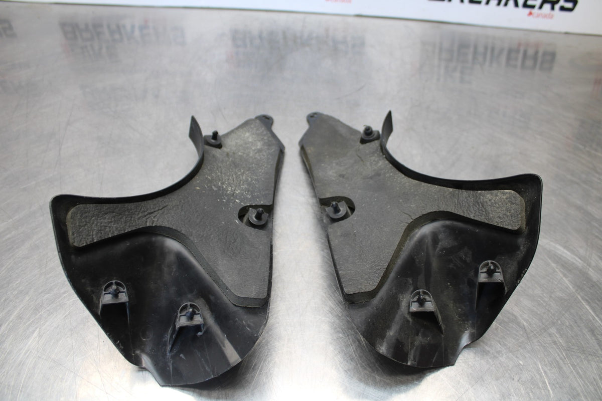2007 Kawasaki Ninja ZX6R ZX600P RIGHT LEFT FRONT DUCT COVERS PANELS COWLS BB175