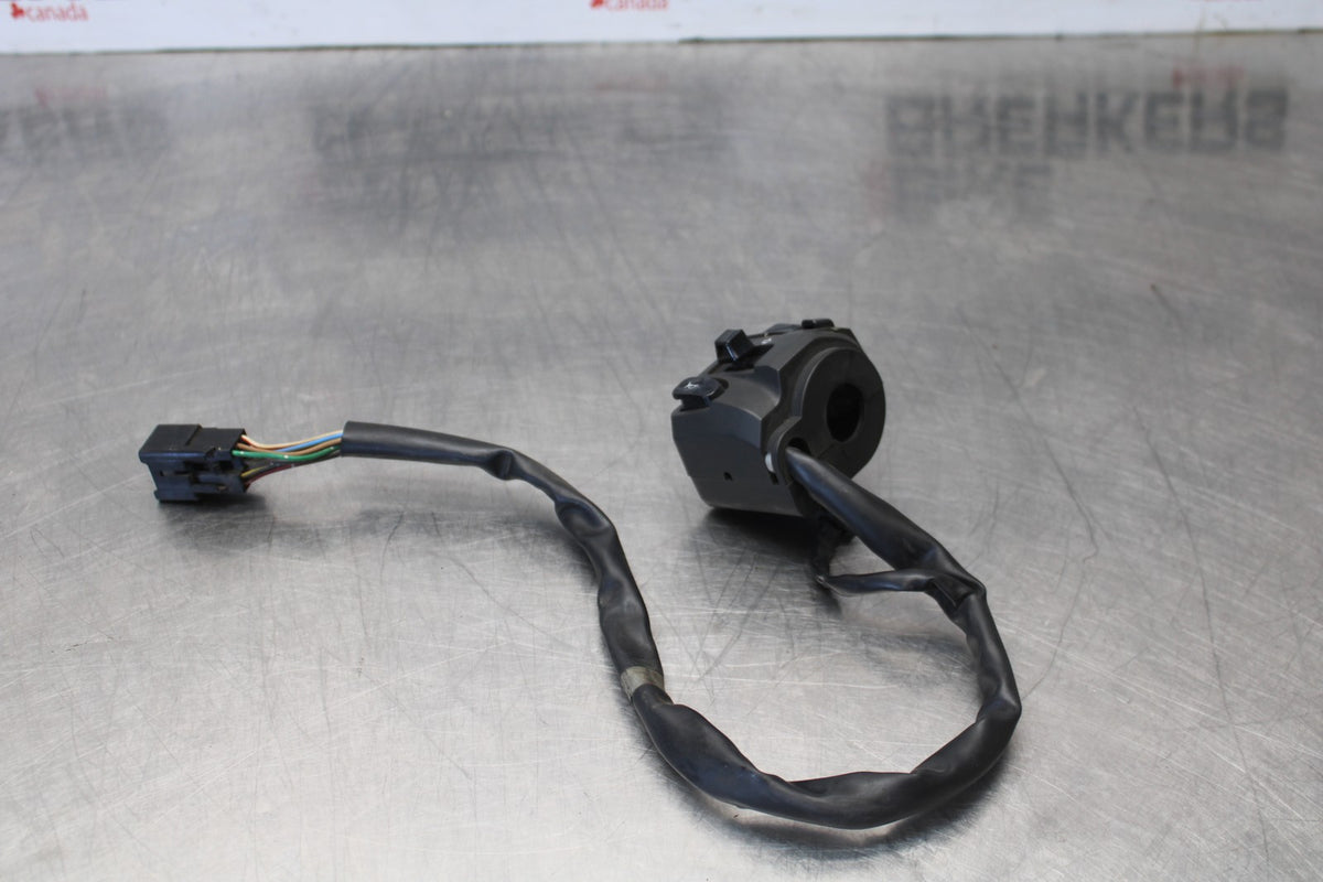 08 KAWASAKI NINJA ZX10R LEFT CLIP ON HANDLE HORN SIGNALS SWITCHES BB902