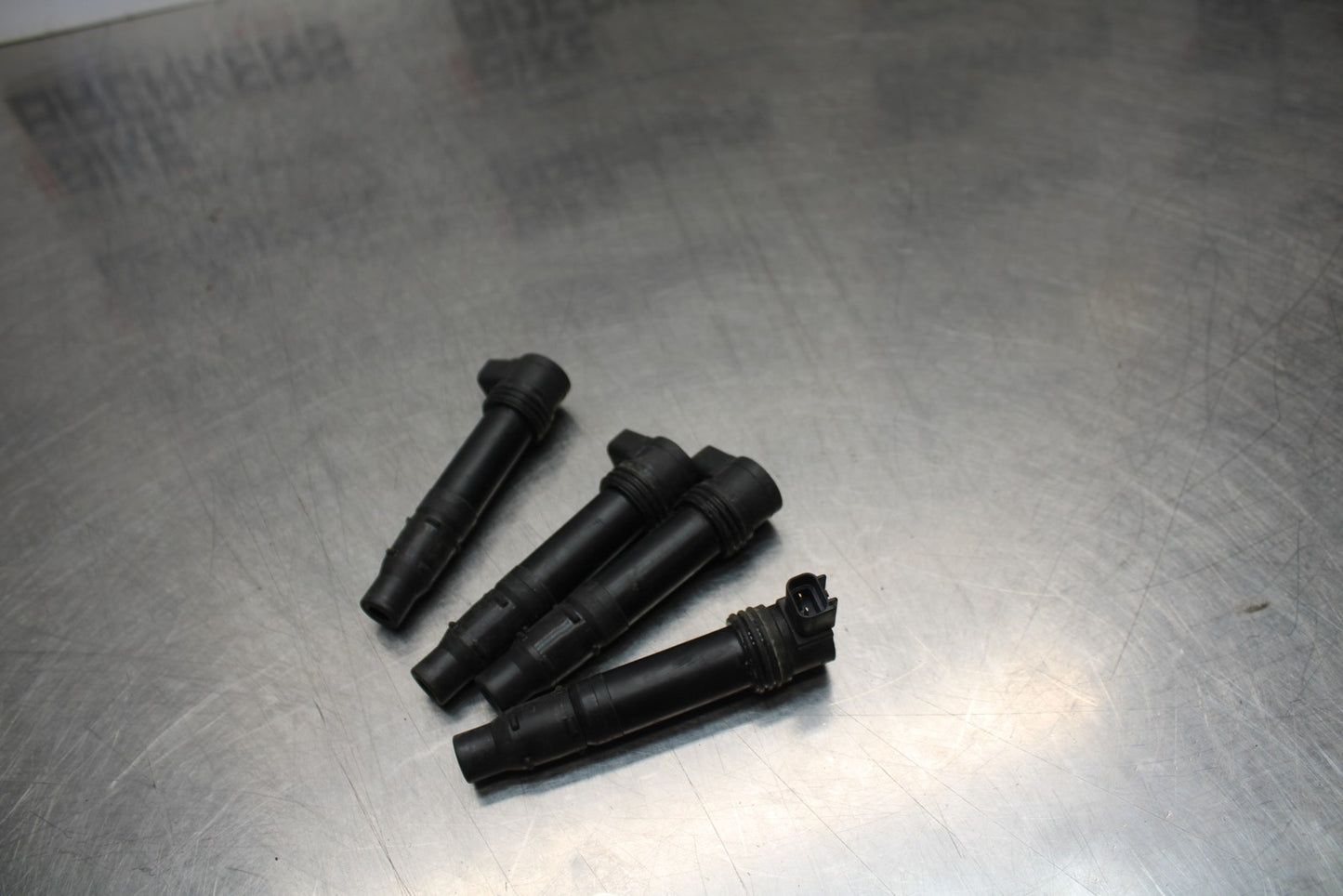 07-08 KAWASAKI NINJA ZX6R IGNITION COILS COIL SPARK PLUG CAPS 21171-1282 BB203