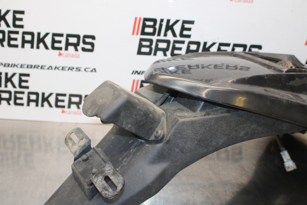 08-18 KAWASAKI KLR650 REAR BACK FENDER MUD GUARD BB183