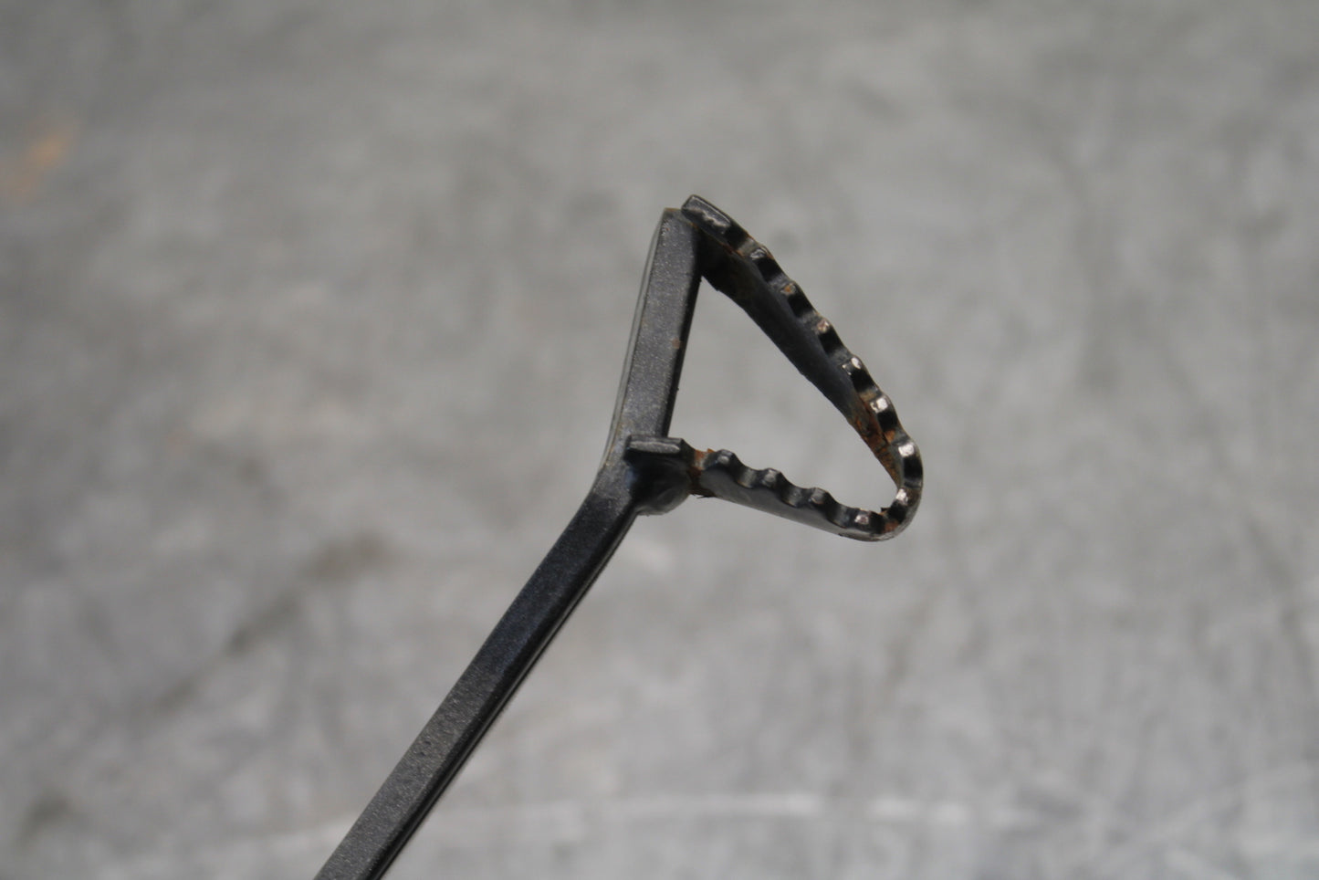 08-18 KAWASAKI KLR650 RIGHT REARSET BRAKE FOOT PEDAL BB707