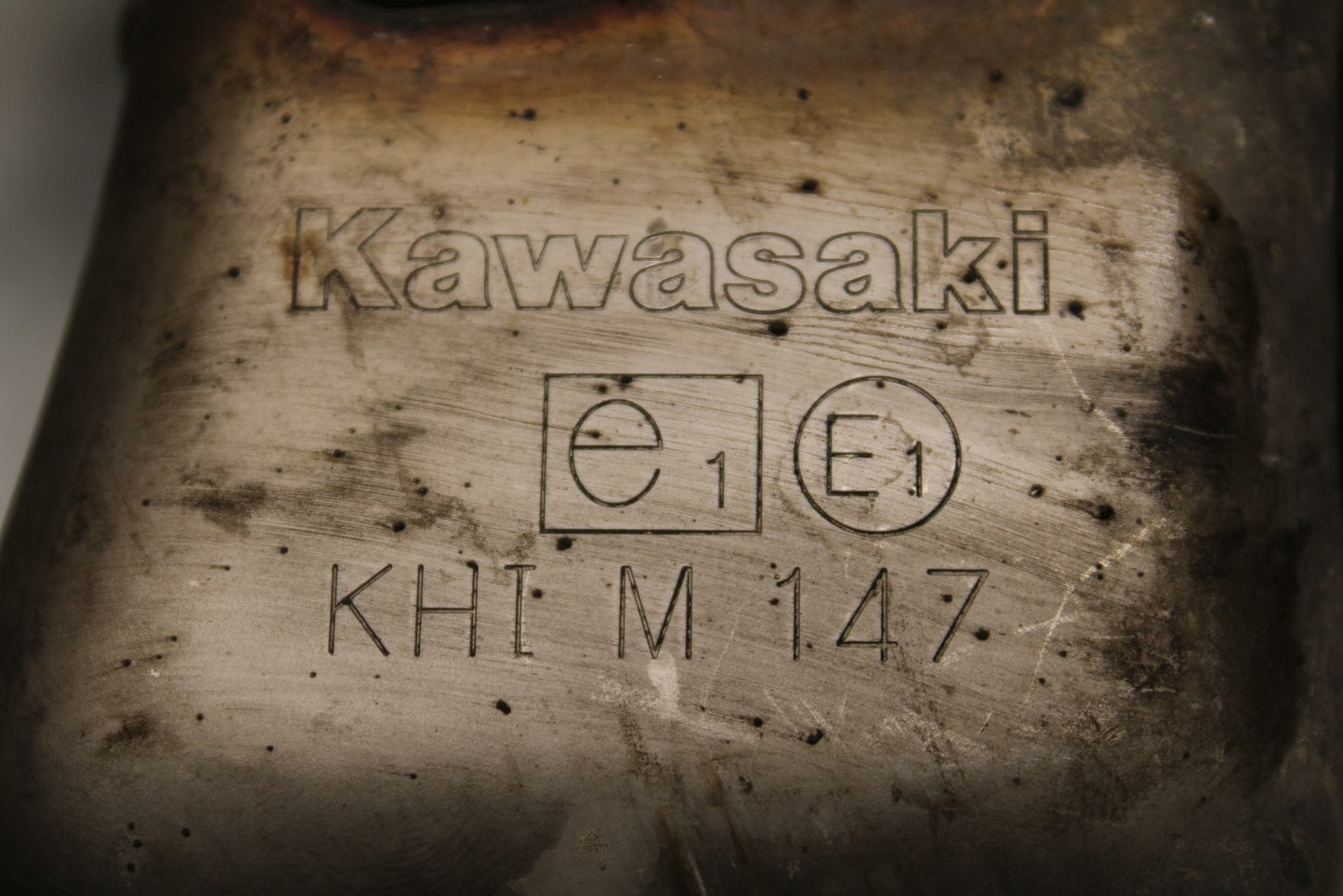 19-20 KAWASAKI NINJA ZX6R ZX636 EXHAUST MIDPIPE MID MIDDLE PIPE BB419