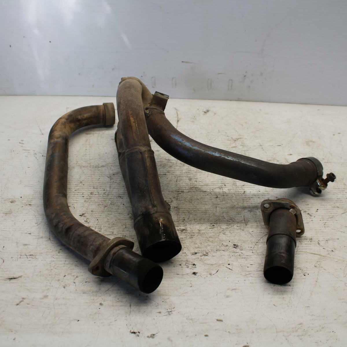 99-02 SUZUKI SV650S EXHAUST HEADER PIPES MANIFOLD BB299