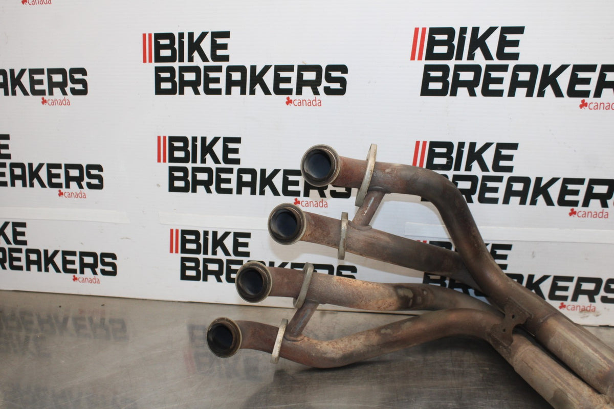 05-06 KAWASAKI NINJA ZX6R EXHAUST HEADER PIPES MANIFOLD BB877