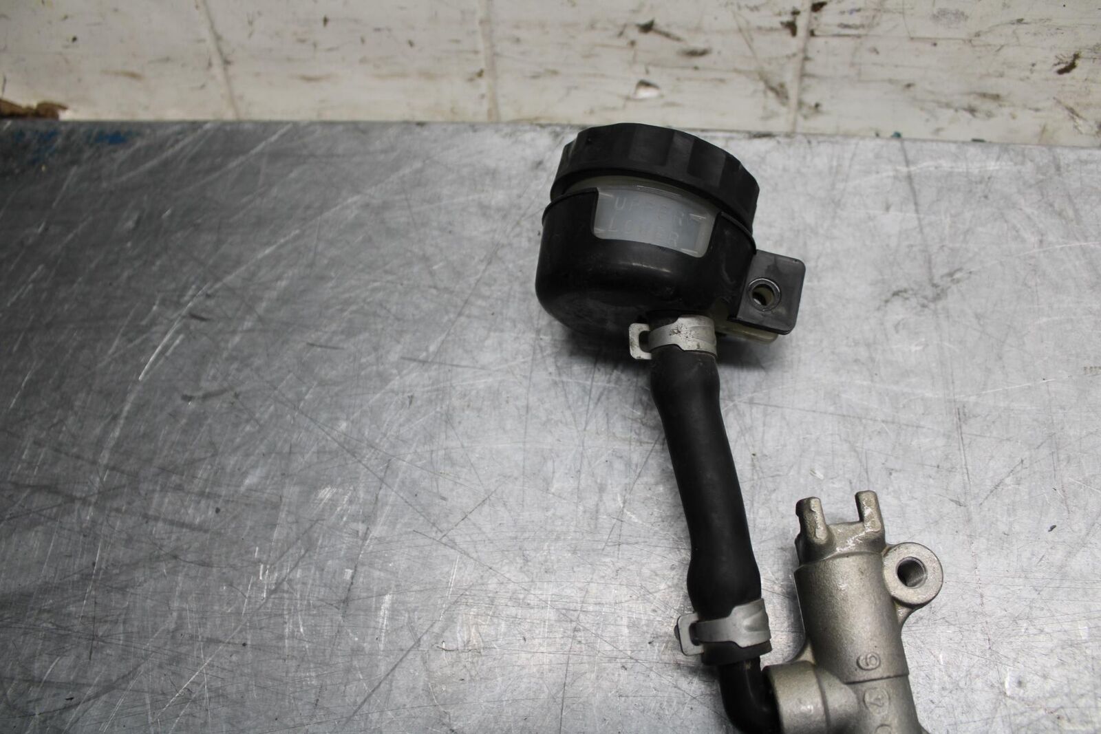 03-06 KAWASAKI Z1000 REAR BACK BRAKE MASTER CYLINDER W RESERVOIR BB487