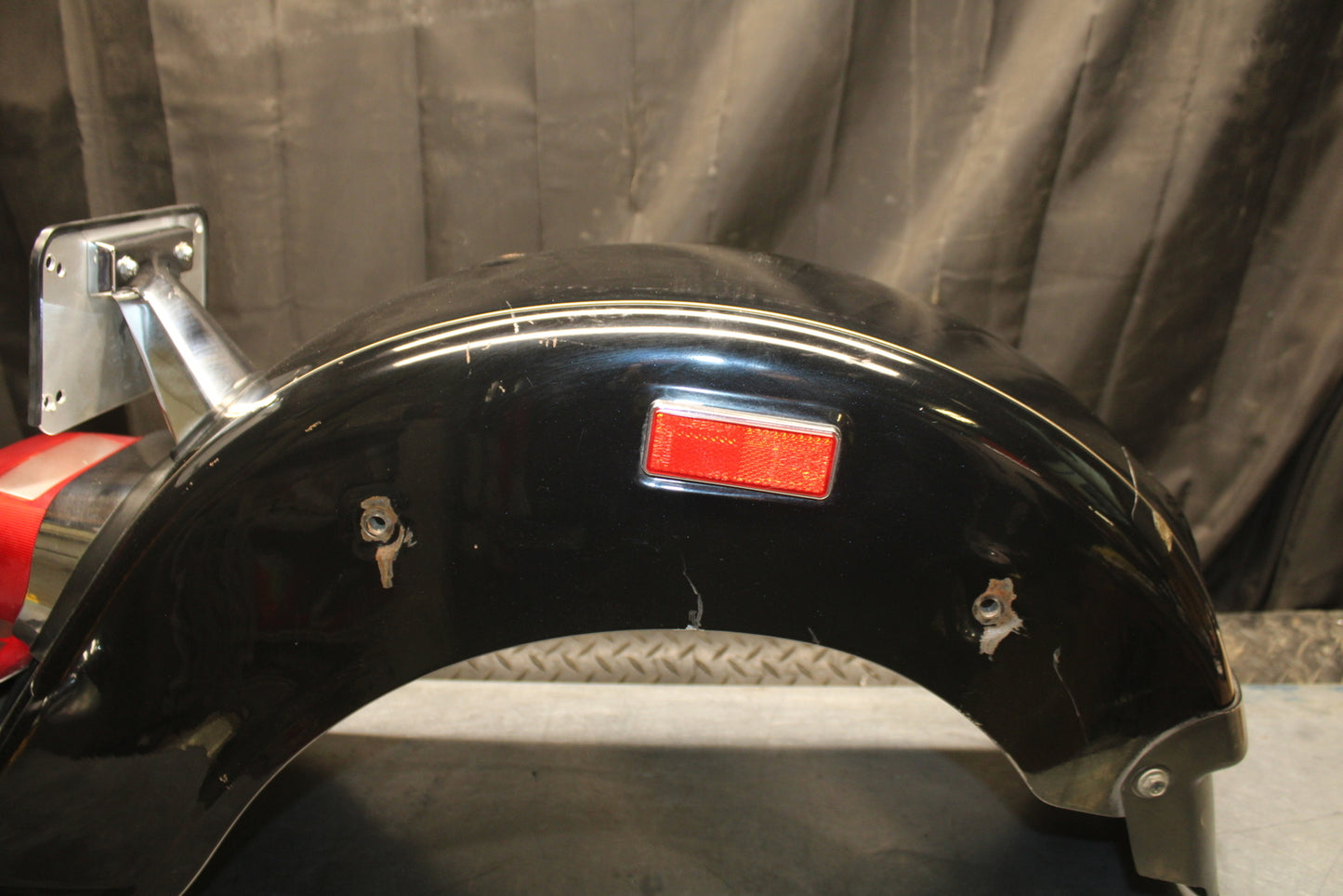 00 SUZUKI INTRUDER 1500 VL1500 REAR BACK WHEEL FENDER MUD GUARD BB761
