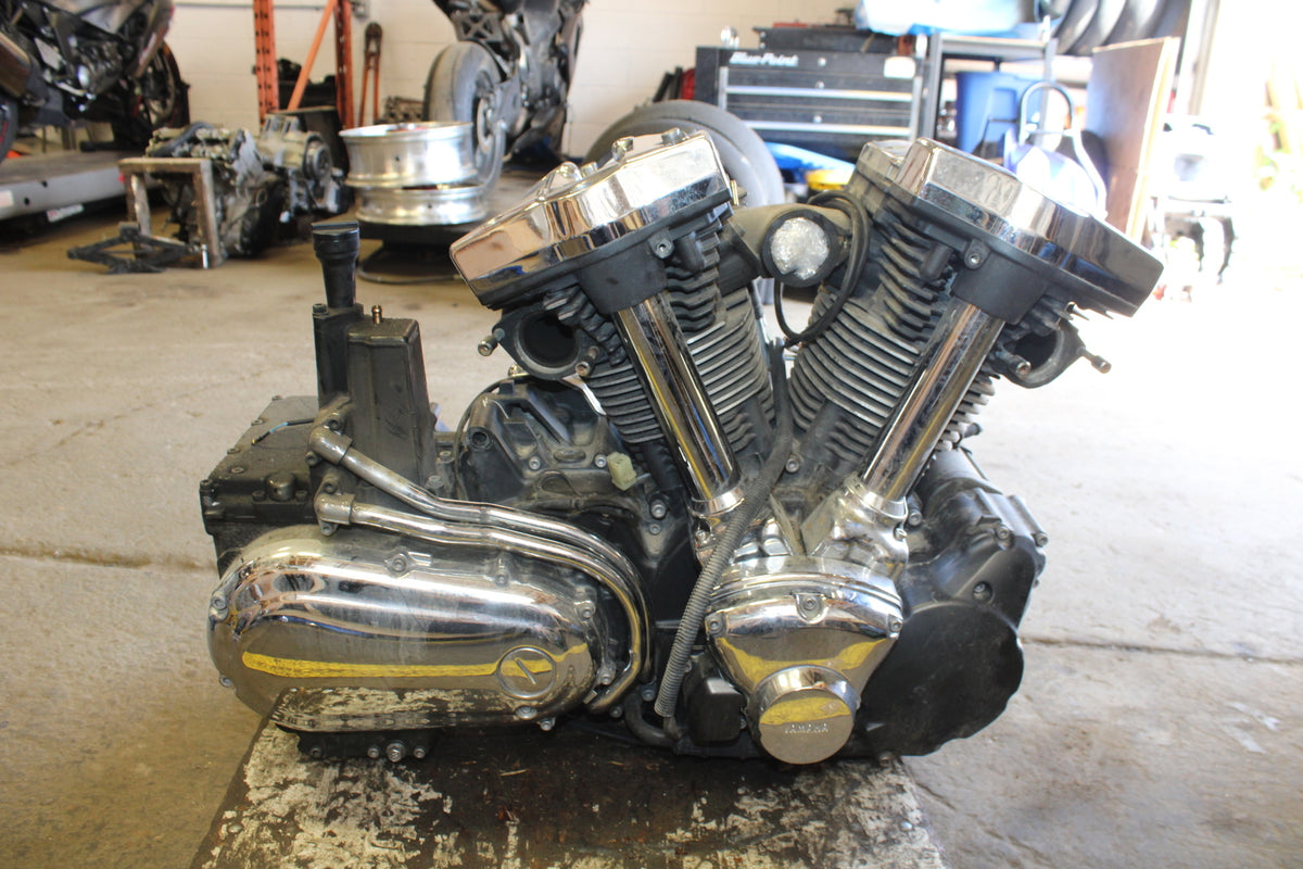04 YAMAHA ROAD STAR XV1700A ENGINE MOTOR BB155