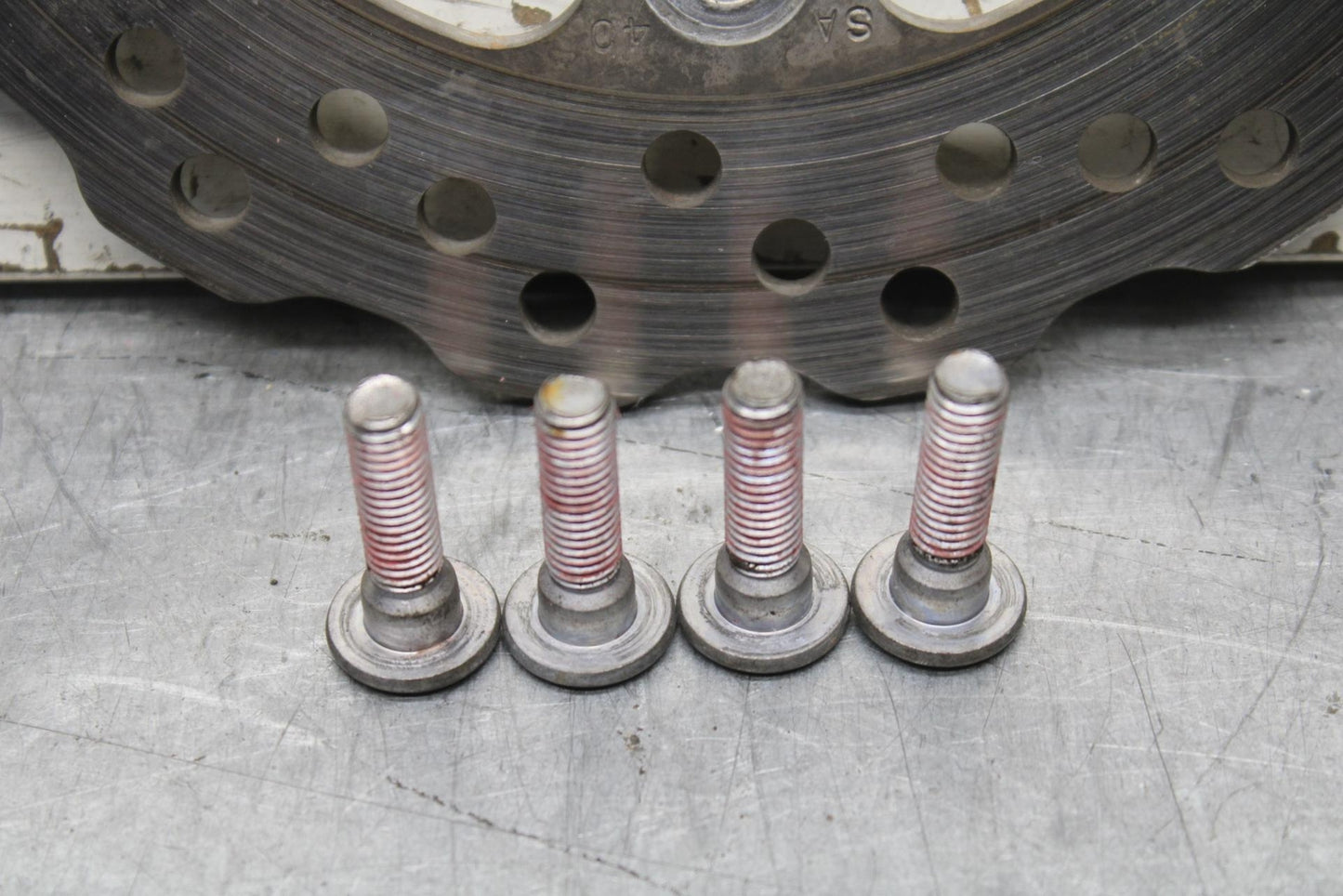 09-12 KAWASAKI NINJA ZX6R REAR ROTOR BACK BRAKE DISC 41080-0040 BB640