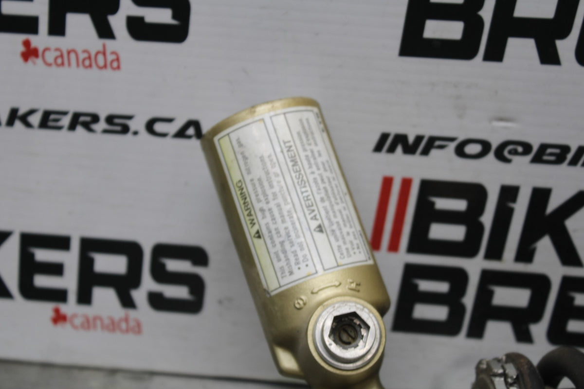 98 KAWASAKI NINJA ZX6 REAR BACK SHOCK ABSORBER SUSPENSION BB870