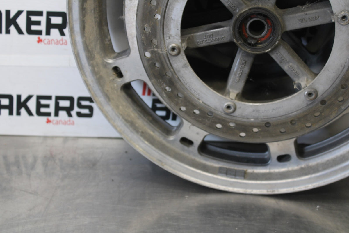 88-00 HONDA GOLDWING 1500 FRONT WHEEL FRONT RIM & ROTORS BB883