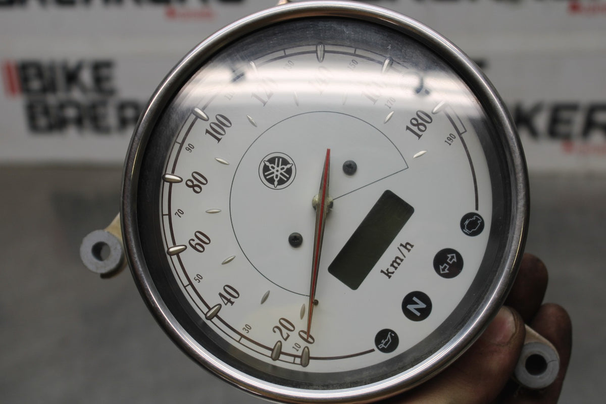 08 YAMAHA V STAR 1100 XVS1100AW CLASSIC GAUGES METER SPEEDO TACH BB916