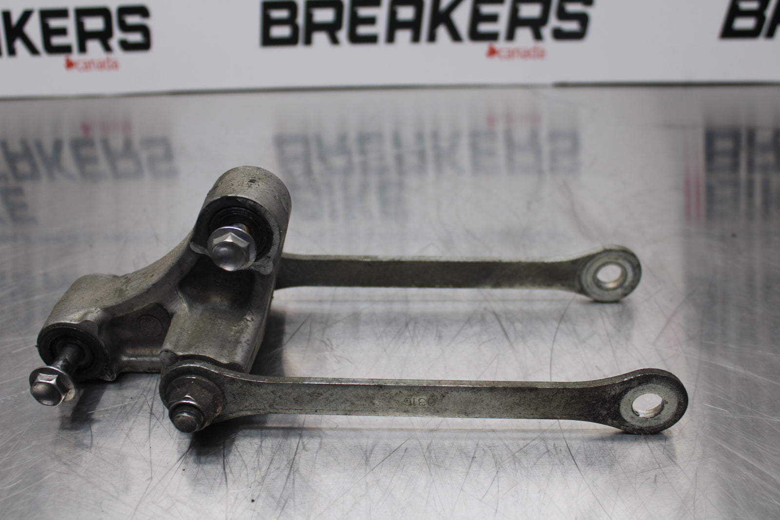 13-17 KAWASAKI NINJA ZX6R ZX636 ABS REAR DOGBONE SHOCK LINKAGE LINK BB143