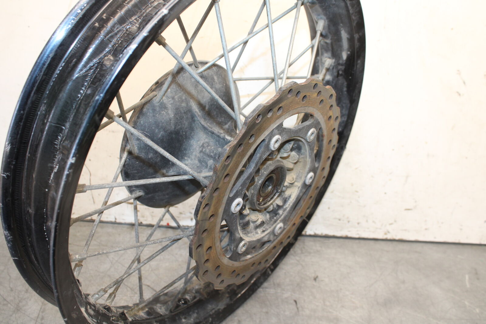 08-18 KAWASAKI KLR650 REAR WHEEL BACK RIM BB707