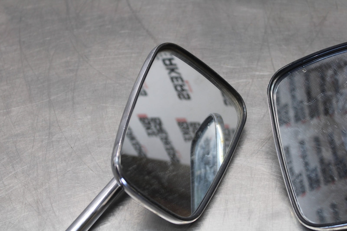 02 KAWASAKI VULCAN 800 VN800B CLASSIC REAR VIEW MIRROR SET PAIR MIRRORS BB862