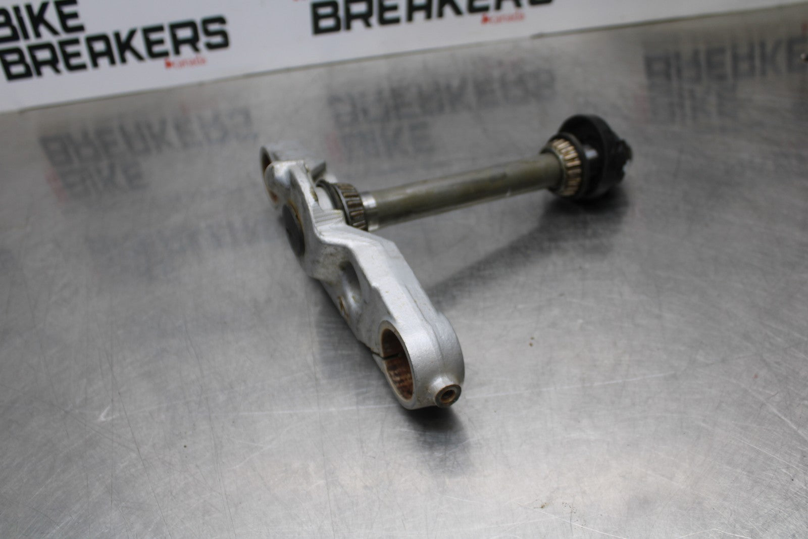 08 KAWASAKI VULCAN 900 FRONT FORKS CLAMP LOWER TRIPLE TREE STEM BB184