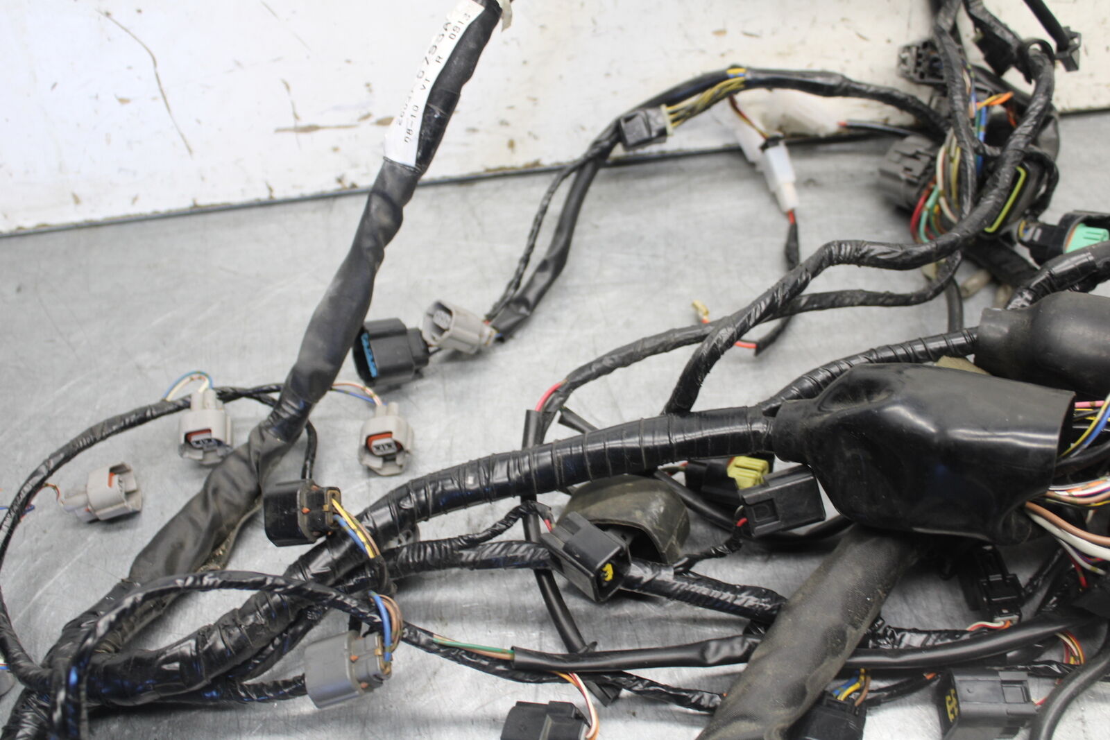 09-12 KAWASAKI NINJA ZX6R MAIN ENGINE WIRING HARNESS WIRE LOOM 26031-0793  BB698