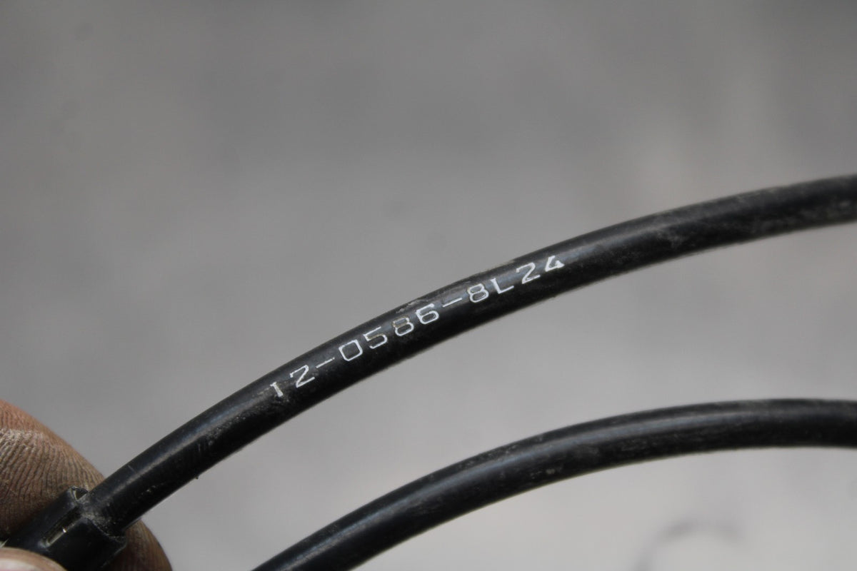 19-23 KAWASAKI NINJA ZX6R THROTTLE CABLES LINES BB188