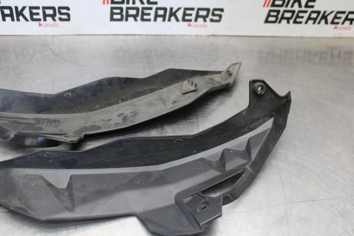 17-20 BMW S1000R LEFT RIGHT MID UPPER SIDE FAIRING COWL PLASTIC SET BB909