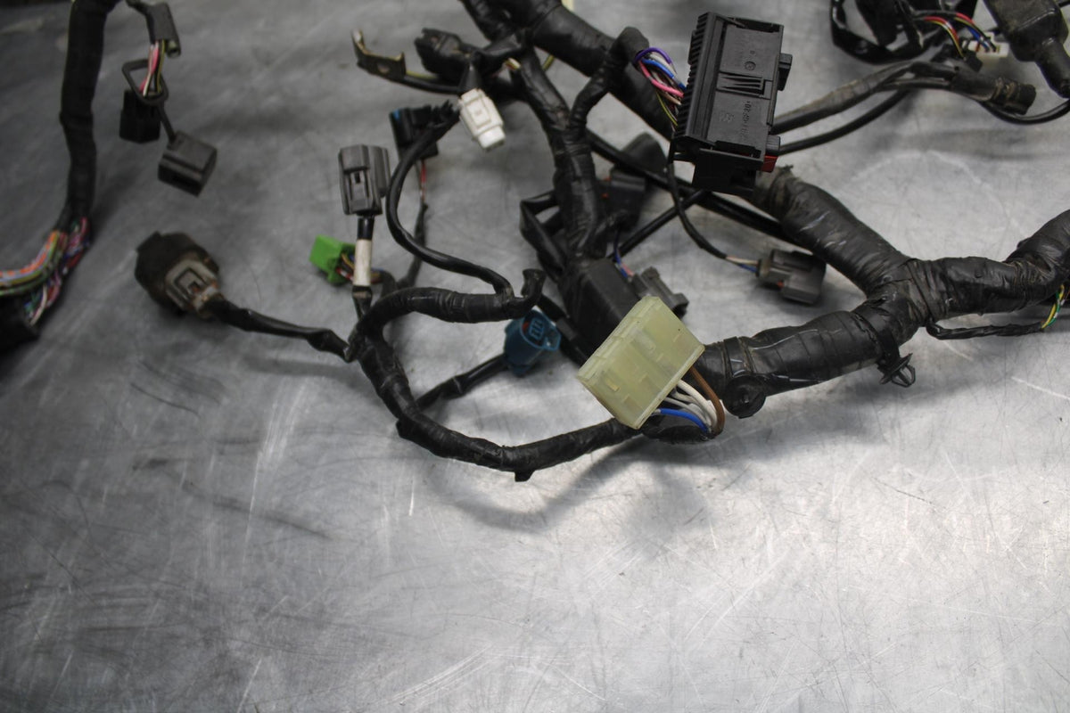 2014 Kawasaki Ninja EX300B ABS MAIN ENGINE WIRING HARNESS MOTOR WIRE LOOM BB518