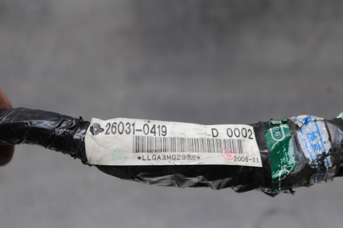 06 KAWASAKI NINJA 650 EX650 MAIN ENGINE WIRING HARNESS MOTOR WIRE LOOM BB823