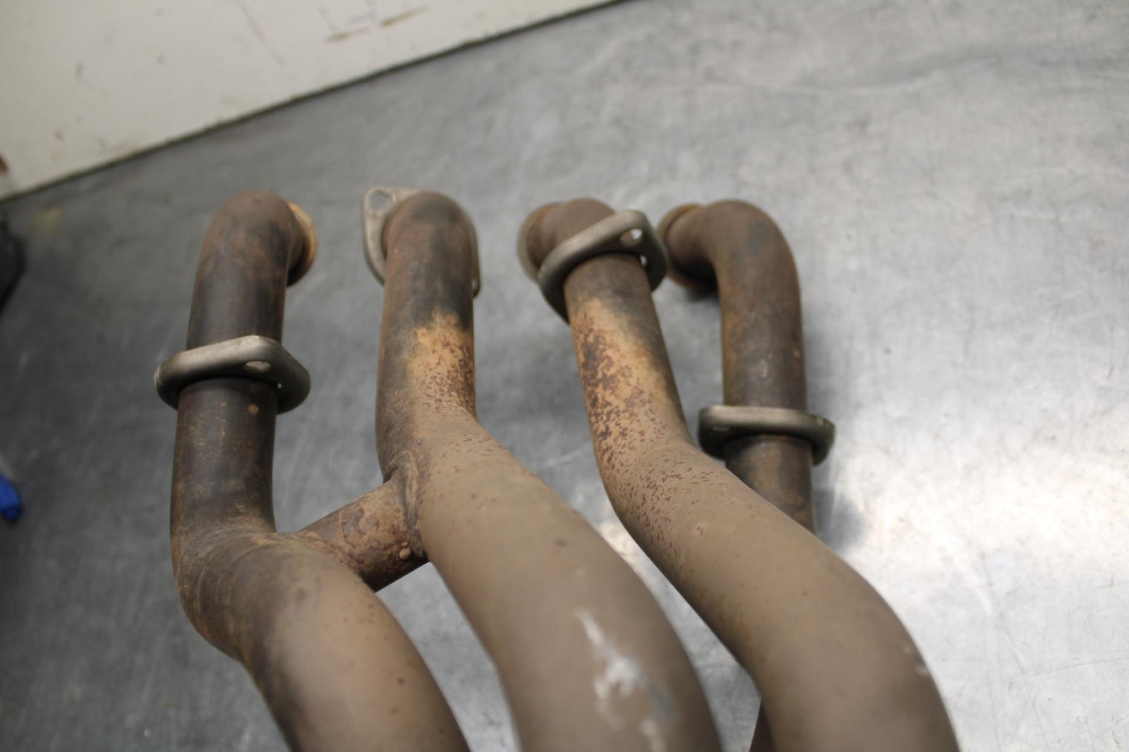 09-12 KAWASAKI NINJA ZX6R ZX600R EXHAUST HEADER PIPES MANIFOLD 39178-0148 BB617