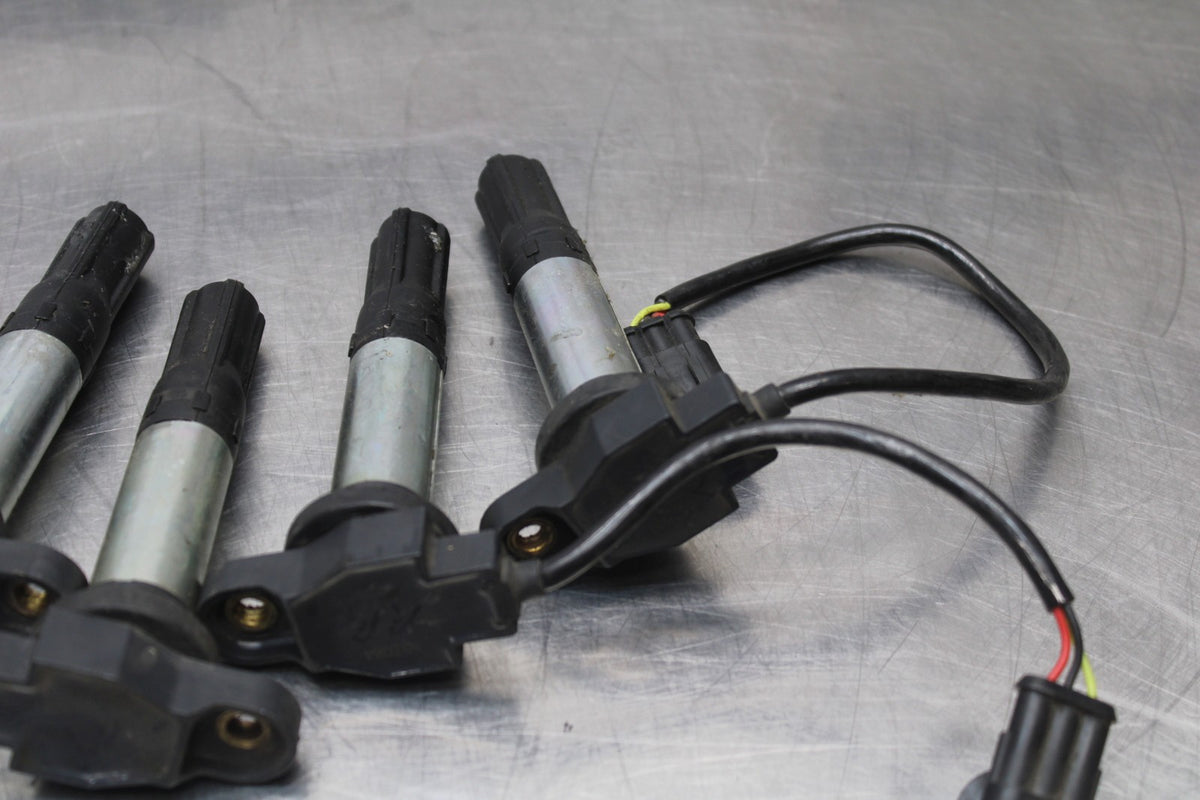 15 APRILIA RSV4 FACTORY APRC ABS IGNITION COILS COIL SPARK PLUG CAPS BB901