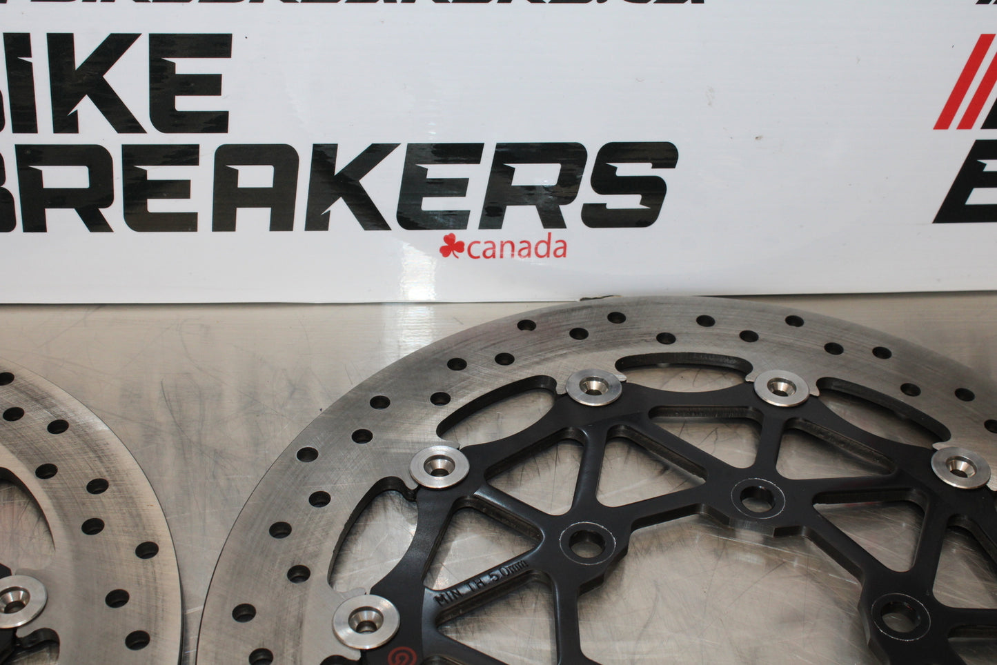 23-24 KAWASAKI NINJA ZX14R NEW!! FRONT LEFT RIGHT BRAKE ROTORS DISCS BB757