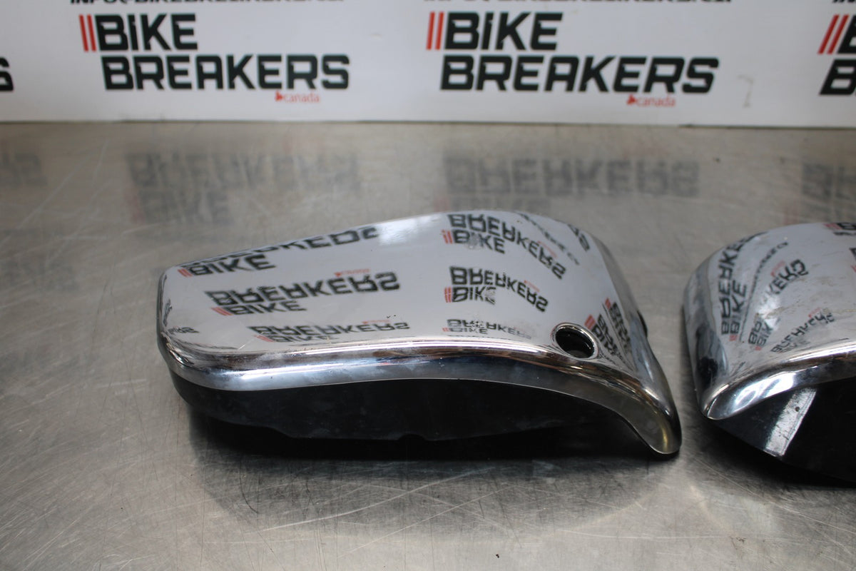 03-08 KAWASAKI VULCAN 1600 SIDE COVER PANEL COWL FAIRING SET PAIR BB196