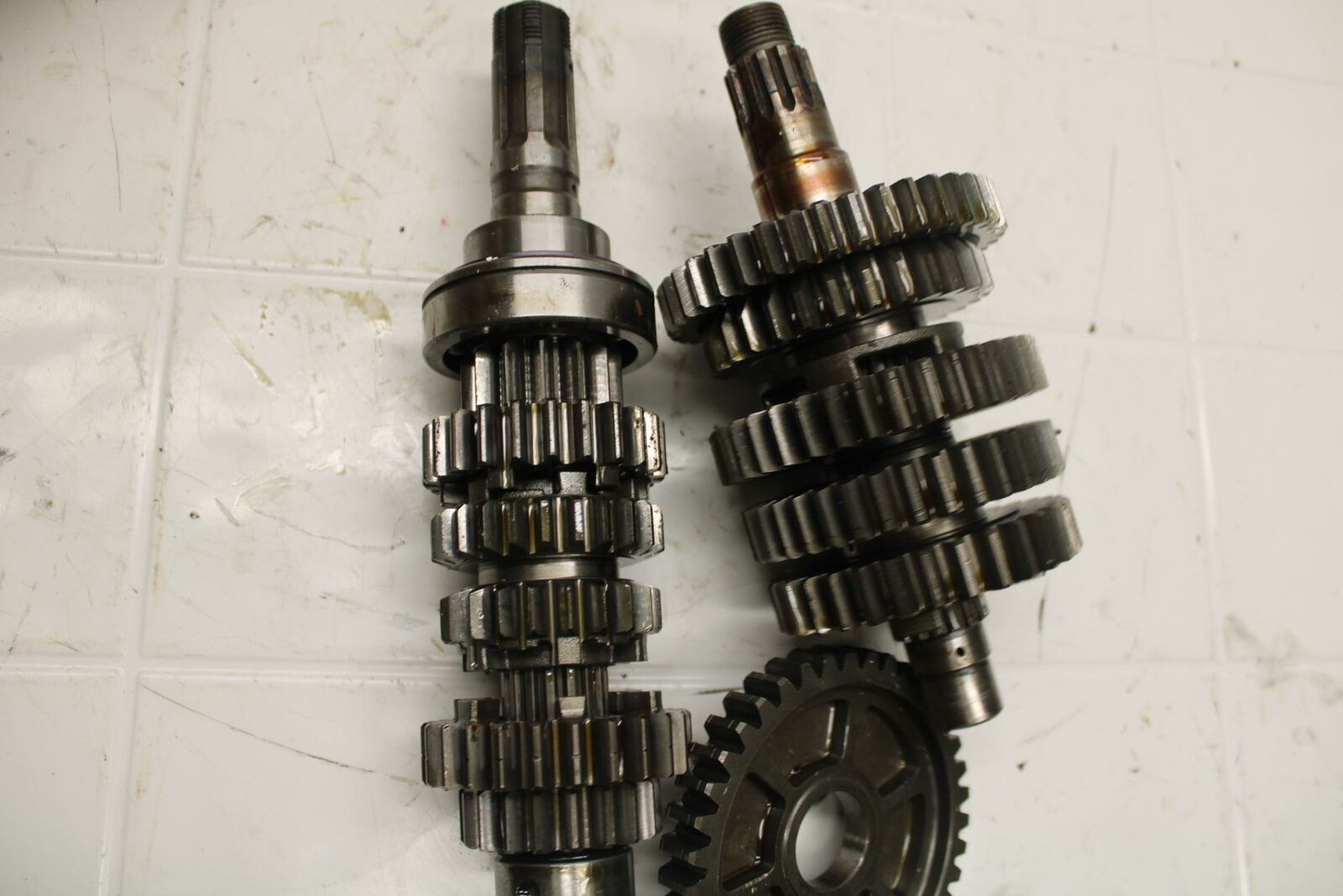 06-07 SUZUKI GSXR750 ENGINE MOTOR TRANSMISSION TRANNY GEARS BB152B