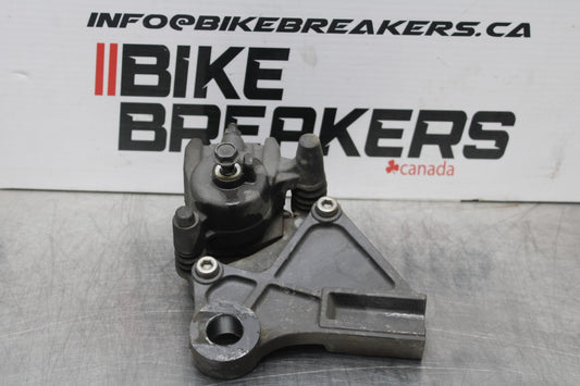 08 KAWASAKI NINJA ZX10R REAR BACK BRAKE CALIPER W MOUNT BRACKET BB201
