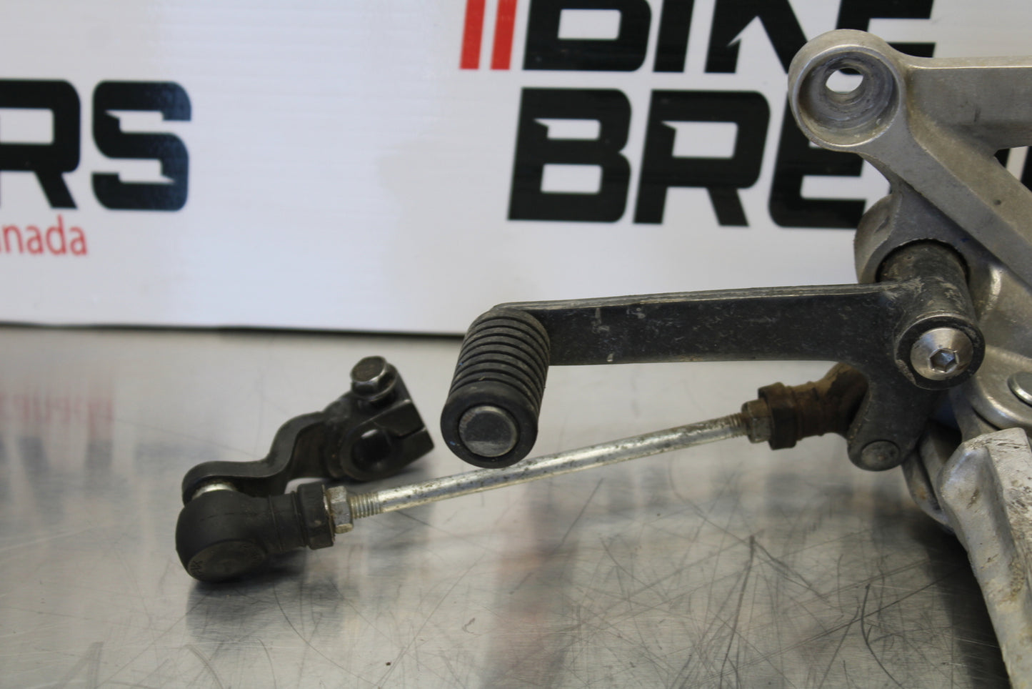 15-16 HONDA CB300F LEFT REARSET REAR SET DRIVER FOOT PEG REST STOP BB150