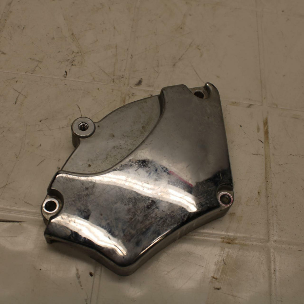 07-08 YAMAHA V STAR 1100 ENGINE SPROCKET COVER BB404