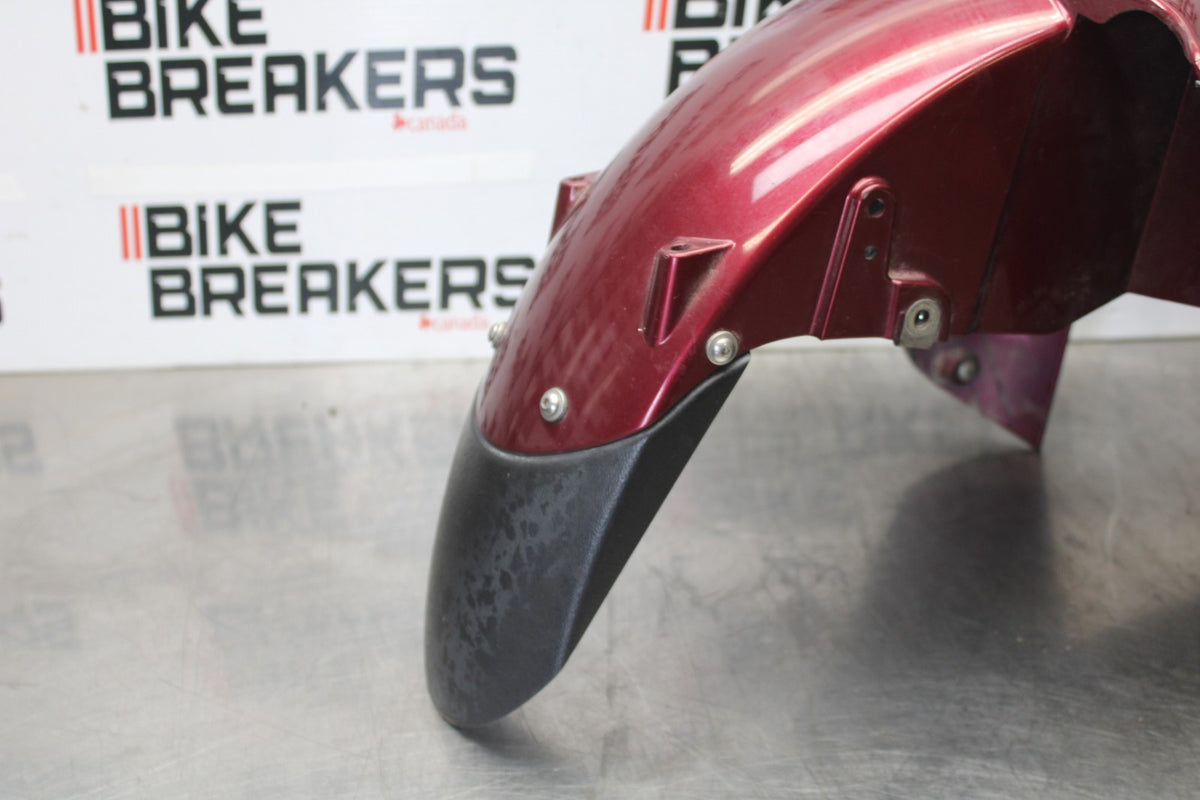 09 KAWASAKI CONCOURS 14 ZG1400B FRONT WHEEL FENDER COWL FAIRING BB875