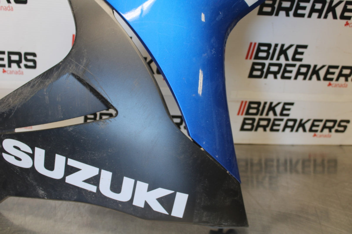 18 SUZUKI GSXR750 OEM RIGHT LOWER MID UPPER SIDE FAIRING COWL  BB891