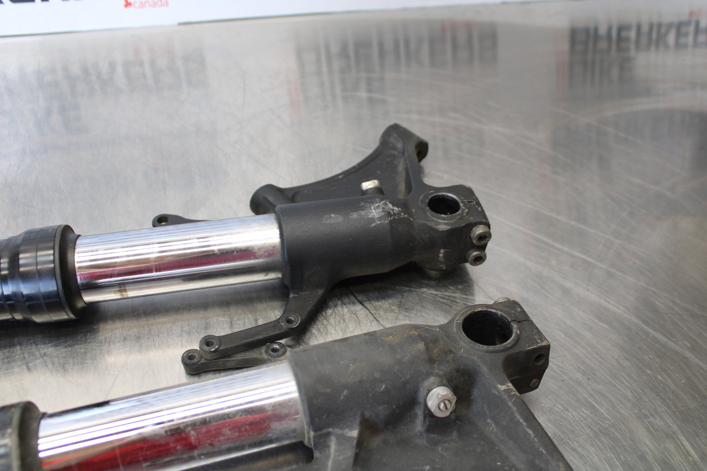 07-08 YAMAHA YZF R1 FRONT FORKS SHOCK SUSPENSION SET PAIR BB160