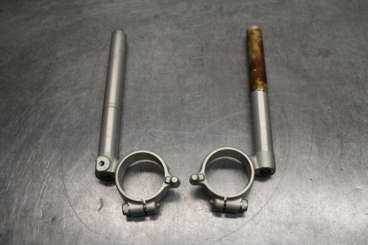 09 SUZUKI GSXR600 LEFT RIGHT CLIP ON ONS HANDLEBARS PAIR SET BB759