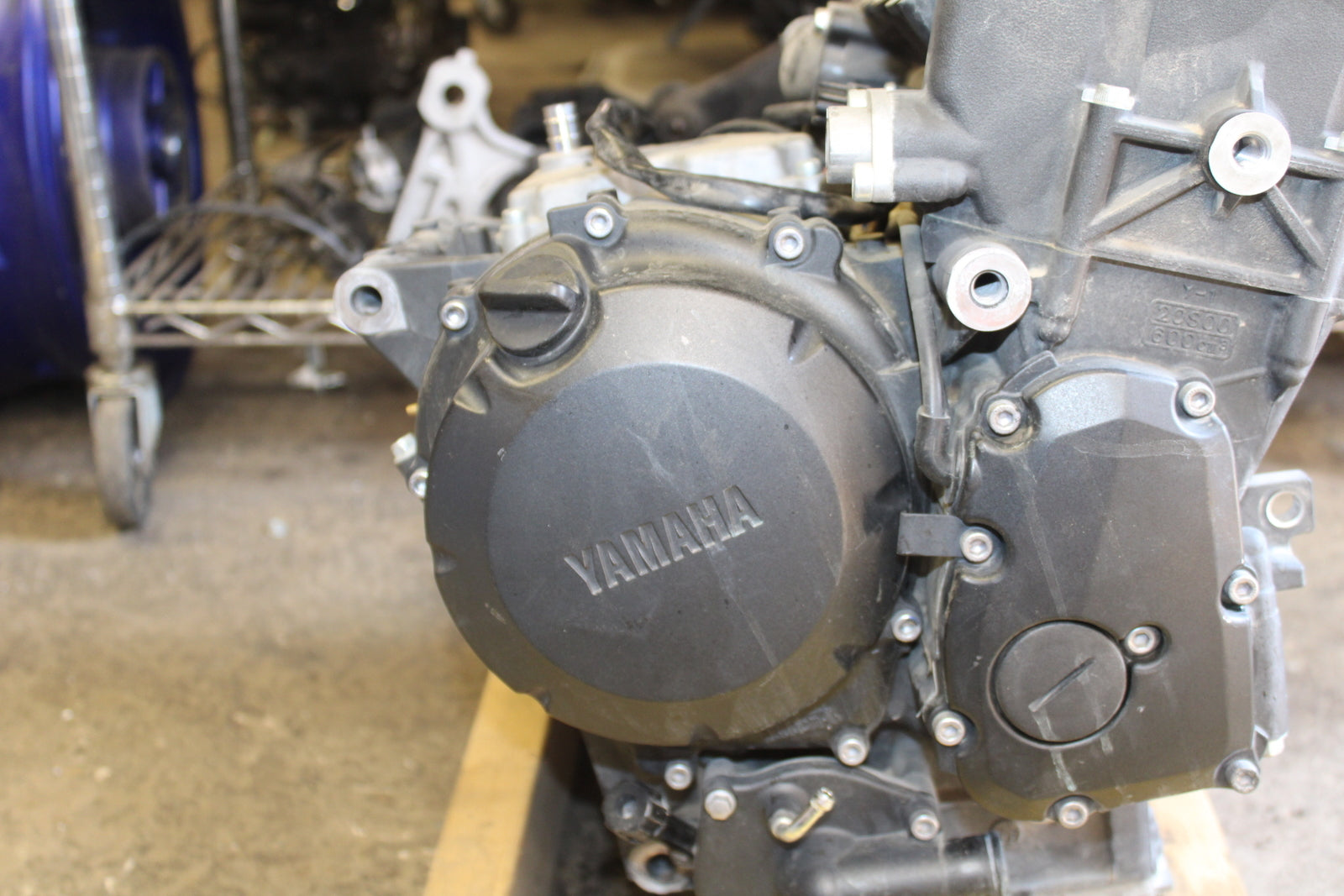 09-15 YAMAHA FZ6R ENGINE MOTOR LOW KM!! BB161