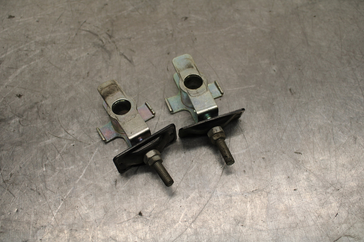 15-16 HONDA CB300F SWINGARM CHAIN TENSIONER ADJUSTMENT BRACKETS  BB740