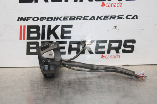 13-15 HONDA CBR500R LEFT CLIP ON HANDLE HORN SIGNALS SWITCH SWITCHES BB834