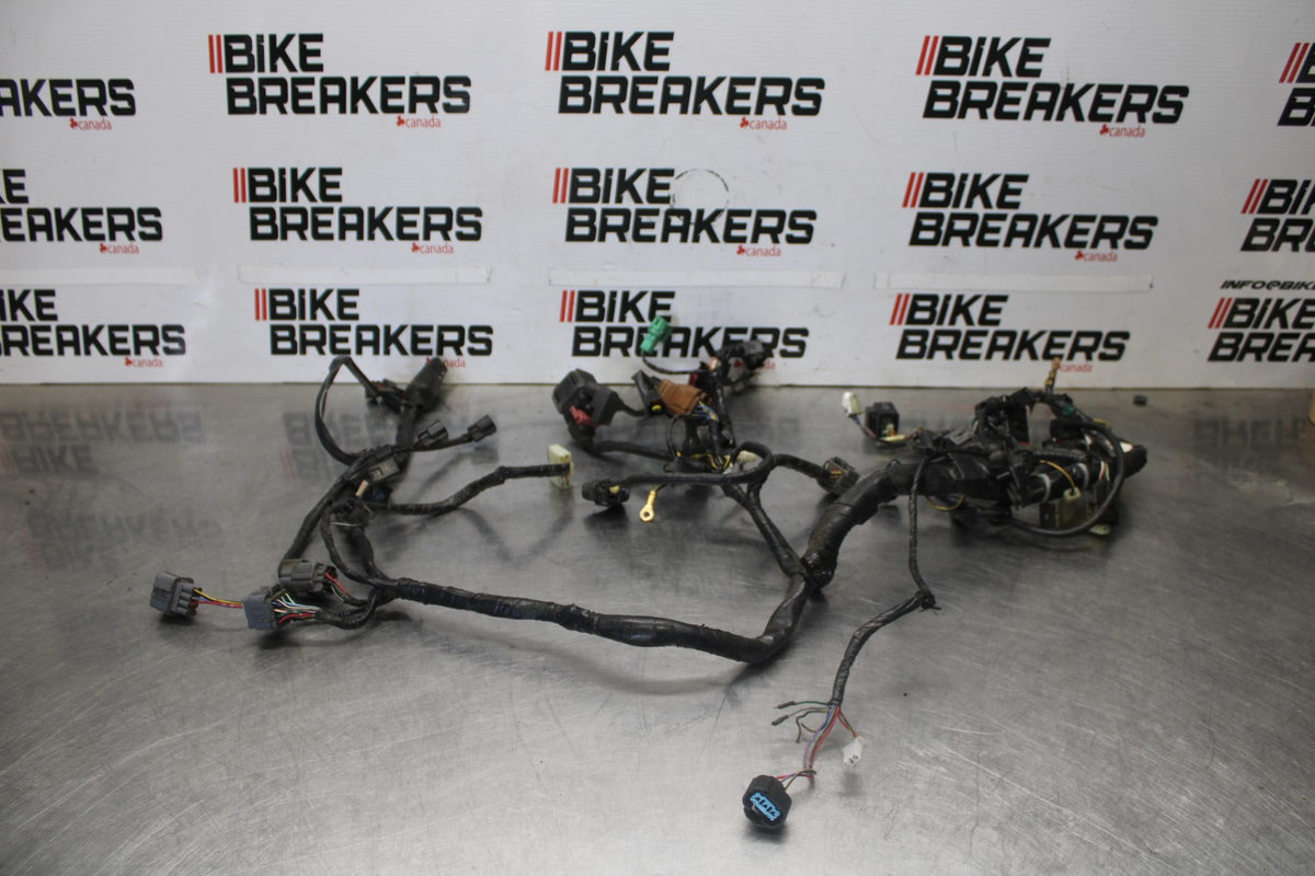 04-05 KAWASAKI NINJA ZX10R MAIN ENGINE WIRING HARNESS MOTOR WIRE LOOM BB931