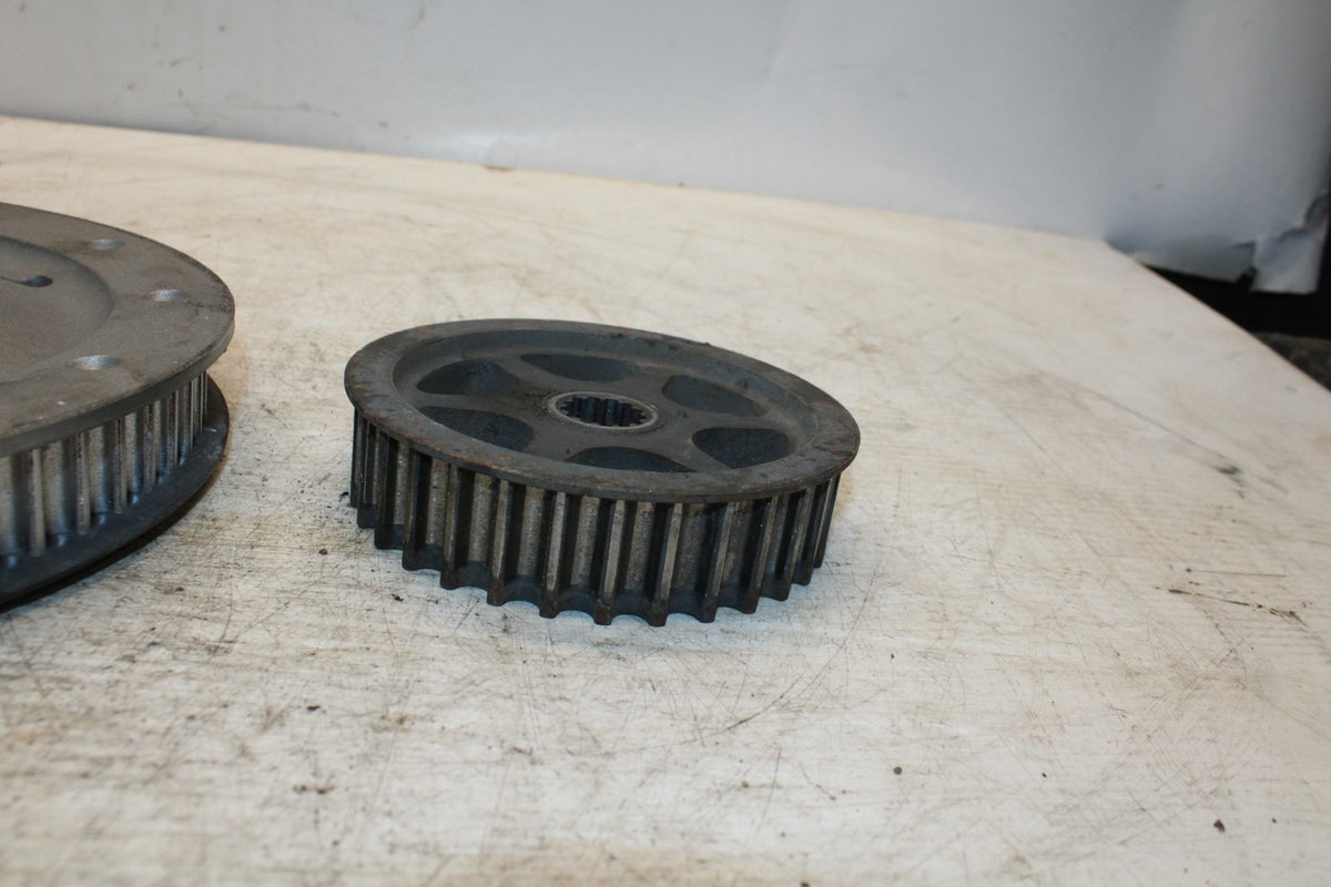 06-21 KAWASAKI VULCAN 900 DRIVE BELT PULLEY SET BB363
