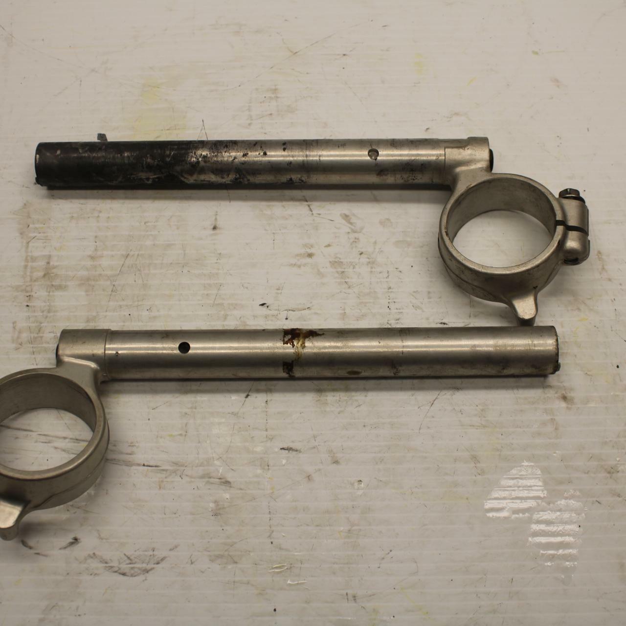 06-07 SUZUKI GSXR600 LEFT RIGHT CLIP ON  HANDLEBARS PAIR SET 56111-01H00 BB245