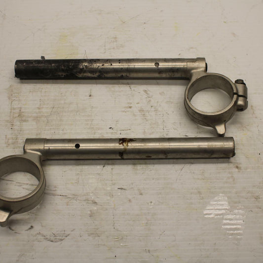 06-07 SUZUKI GSXR600 LEFT RIGHT CLIP ON  HANDLEBARS PAIR SET 56111-01H00 BB245