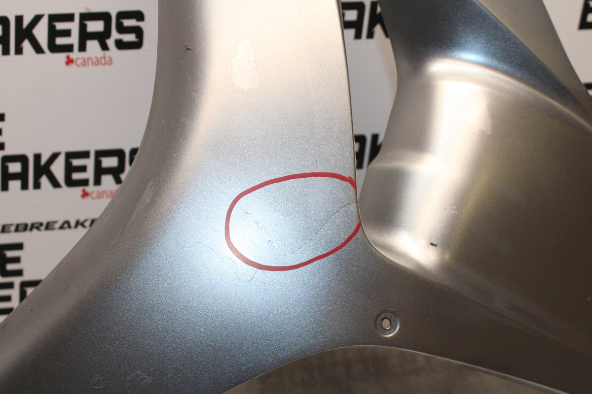 06-07 HONDA CBR1000RR LEFT MID UPPER SIDE FAIRING COWL PLASTIC BB166