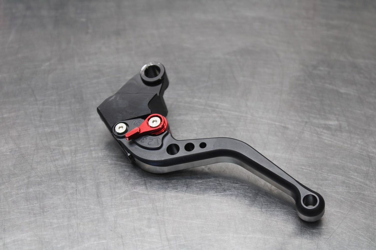 13-18 KAWASAKI NINJA ZX6R AFTERMARKET LEFT HANDLEBAR CLIPON CLUTCH LEVER BB915