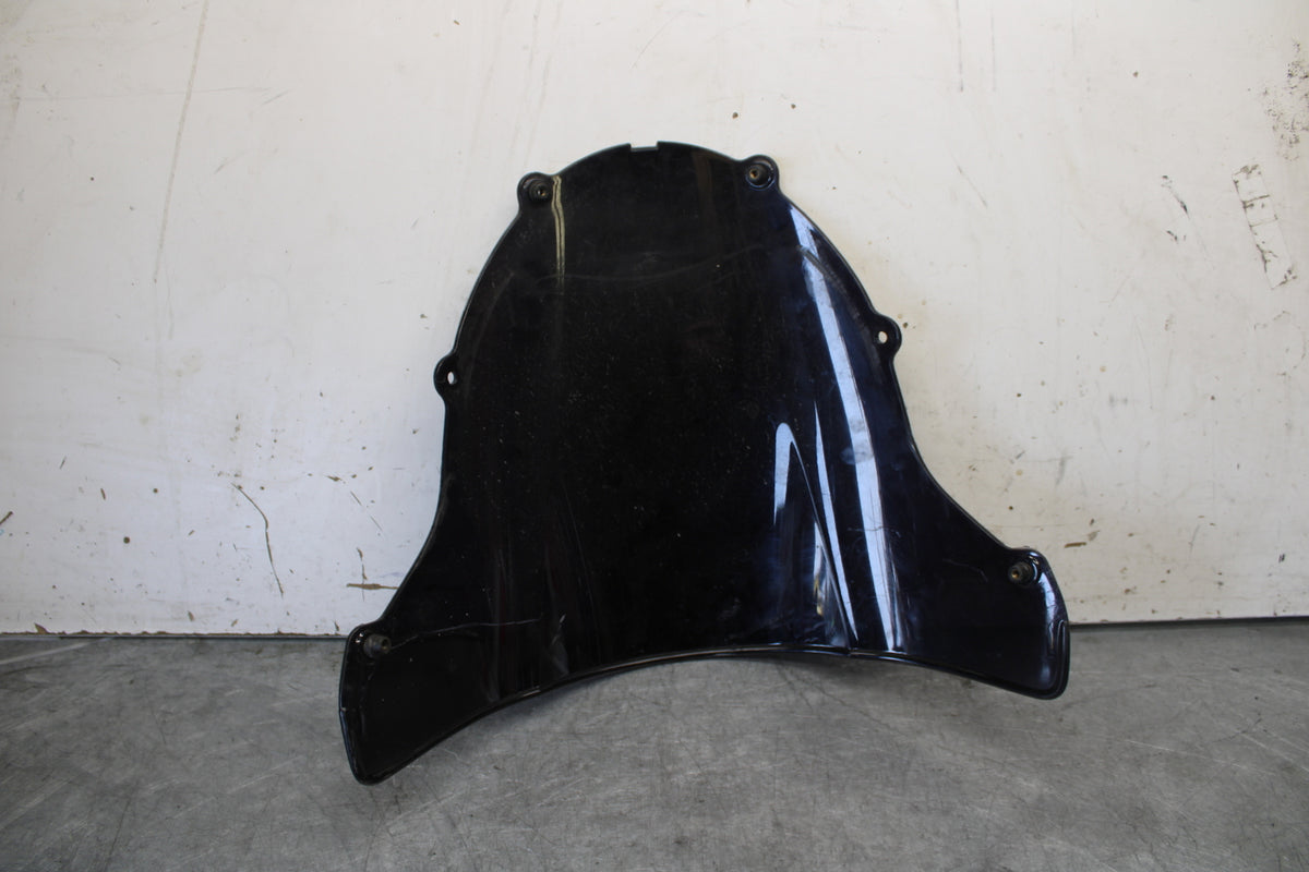 03-04 KAWASAKI NINJA ZX6RR AFTERMARKET BLACK FRONT WINDSHIELD WINDSCREEN BB684 