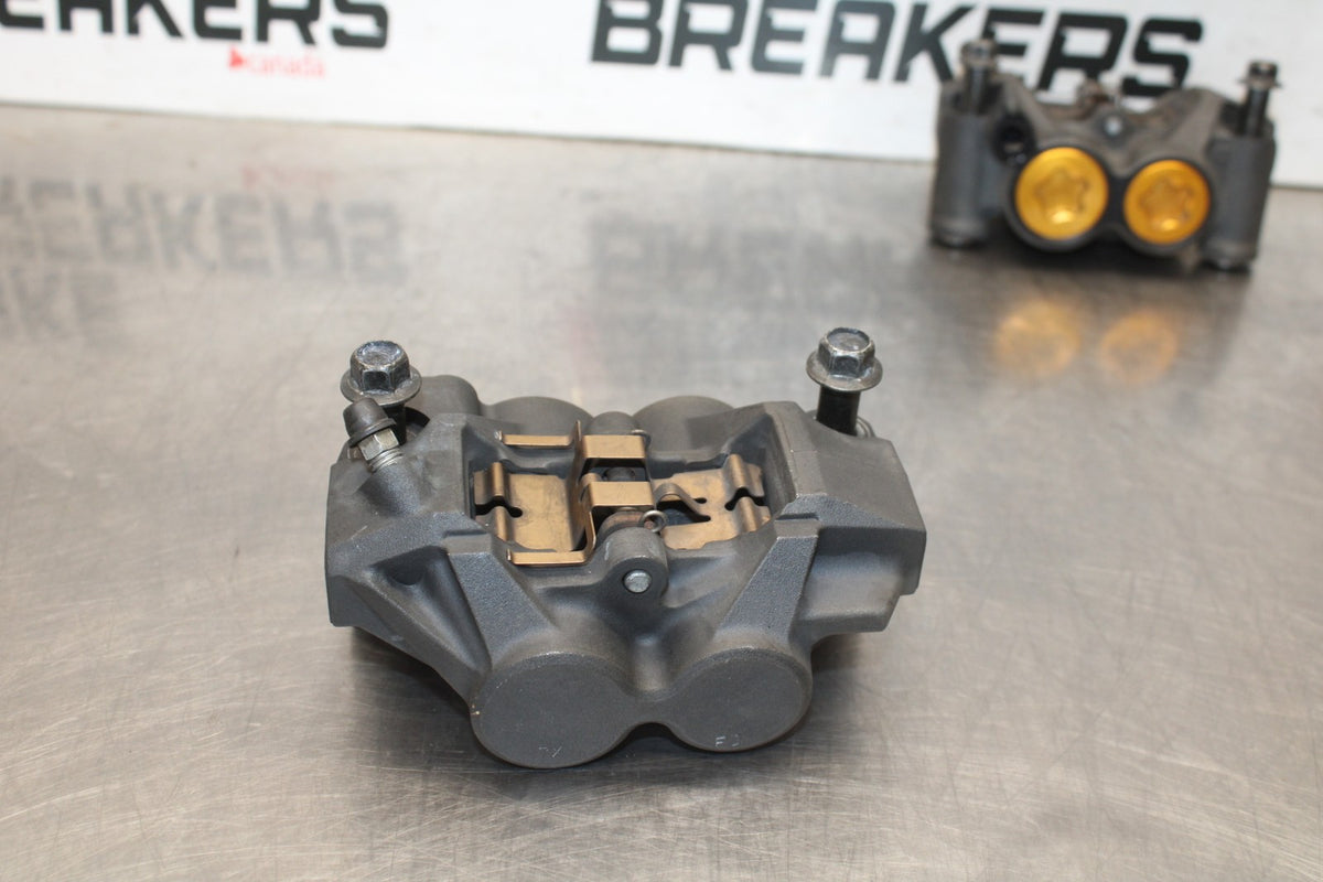 08-16 YAMAHA YZF R6 RIGHT LEFT FRONT BRAKE CALIPER SET PAIR CALIPERS BB929